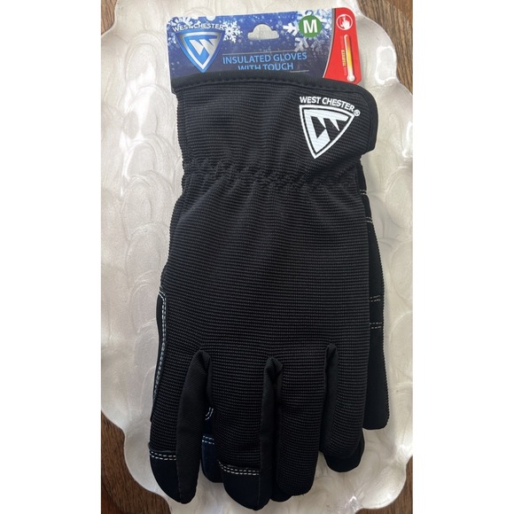 West Chester Other - West Chester Insulated Touchscreen Winter Gloves Black Medium NWT